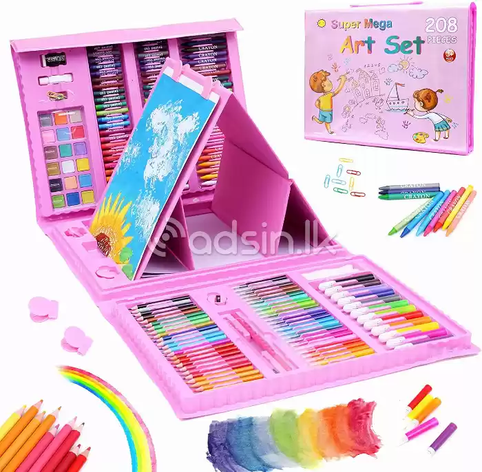 Super Mega Art Set 208 Pc